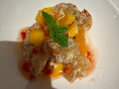 芥末芒果脆皮虾-闻见中国海南菜(K11店)