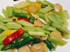 芦笋百合炒带子-顺德美的万豪酒店-万豪中餐厅