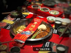 谭血鸭红锅底-谭鸭血老火锅(漳州路店)