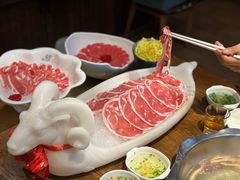 特级皇品滩羊肉-百草滩羊清水涮羊肉(长城路店)