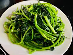 虾酱炒地瓜叶-文昌鸡饭店110号(中山路店)