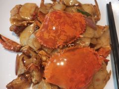 蟹炒年糕-西湖春天•老字号杭州菜(百汇店)
