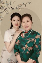 -时光纪亲子全家福照相馆(静安店母女写真父母纪念照)