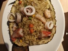 菠萝海鲜炒饭-避风塘(宝山万达店)