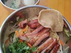 香茅猪颈肉捞粉-海安安越南粉(丹竹頭店)