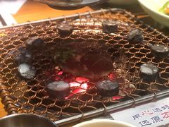 烤墨鱼肠-老炉家木炭烤肉(长江国际店)