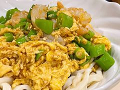 辣爆虾仁鸡蛋拌面-文三里屯面馆(三里屯店)