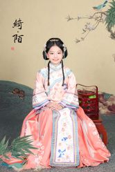 -后宫·古装汉服京剧儿童亲子全家福摄影