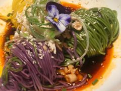 三色鸡丝凉面-绿茶餐厅(松江万达店)