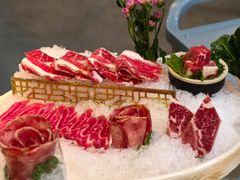 招牌原切牛肉拼盤-喜聚薈·花膠雞海鮮火鍋(越秀店)