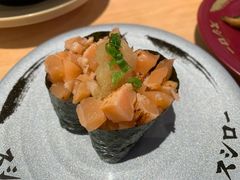 炙烤金枪鱼配柚子醋萝卜泥-寿司郎(西单大悦城店)