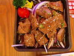 铁板超嫩牛小扒-饭町二郎日式综合茶餐(中安广场店)