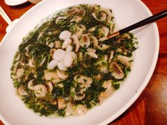 虾仁荠菜蘑菇羹-上海人家花樣年华(中山公园店)