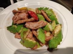 XO酱小瓜炒黑豚肉-泛太平洋大酒店·海天楼中餐厅·粤菜