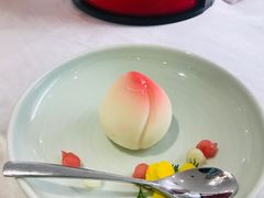 蟠桃杏仁豆腐-味+新京宴·烤鸭·北京菜(创意谷店)
