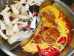 菌香鸳鸯锅-晓宇重庆火锅(赛格国际购物中心店)