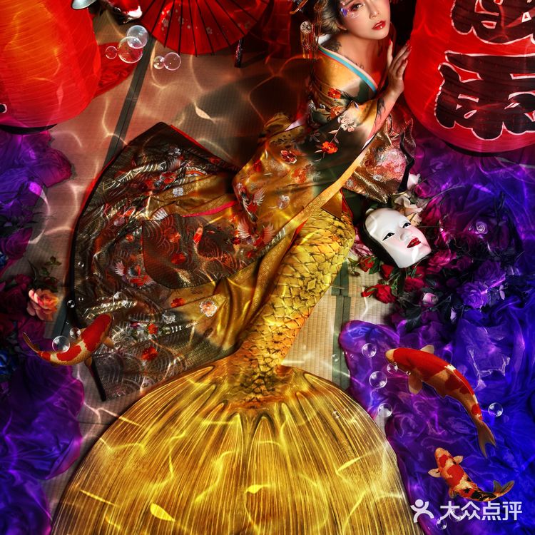 独家恶女花魁人鱼写真🌹|华丽到无法想象