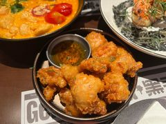潮汕桔油配意式炸鸡-黑手制面·Gentle Pasta(国金天地店)