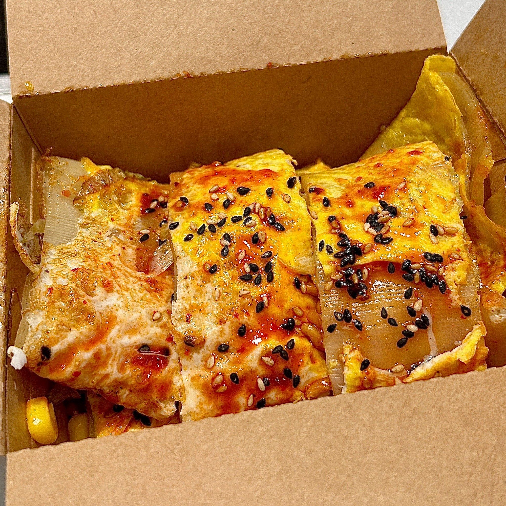 芝士火鸡烤冷面