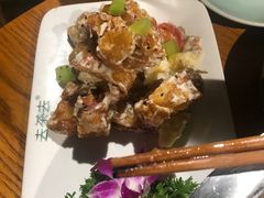 菠萝油条虾-去茶去餐厅(中央大街店)