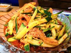 沙参拌黄瓜-松林阁烤肉(延大店)