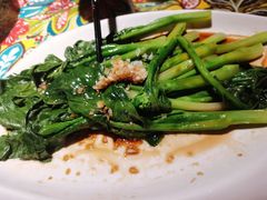 白灼菜心-锦至私房菜(长乐店)