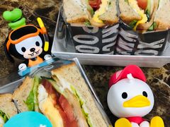 烟熏鸡胸肉蛋烧三明治-台灣光芒手作(万安街店)