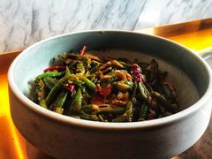 豆角丝炒肉拌转百刀-日上三甘(三里屯店)