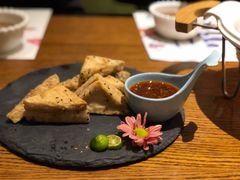 泰式芝麻煎豆腐-甜阿姨·天台花园私房菜(万松园店)