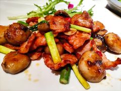 香煎口蘑脆爽肉-周三的情书花园餐厅(江北店)