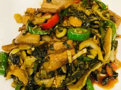 水律菜炒五花肉-美极鲜食坊(宝安南路店)
