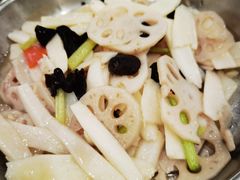 铁棍淮山炒云耳-启香鸡私房菜(湖景店)