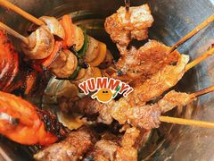 招牌烤羊肉串-炒豆合作社(东四总店)