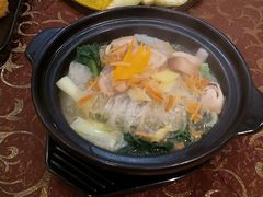 瑤柱杂菜煲-金燕岛潮州酒楼