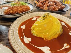 蛋包饭-猫头鹰炸鸡