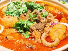 牛腩牛杂煲-沙胆彪炭炉牛杂煲(上海日月光广场店)