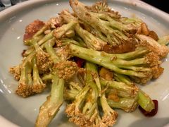 培根虾米煸菜花-港丽餐厅(高德置地店)