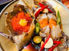 -草家酱蟹炭火烤肉店(珲春南路一店)