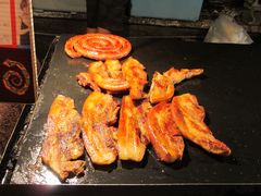 -原住民美食石板烤肉山猪肉