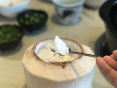 原味椰子冻-烹然四季椰子鸡火锅(团结湖总店)