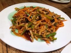 鱼香肉丝-一盏明灯全素斋(殊像寺店)