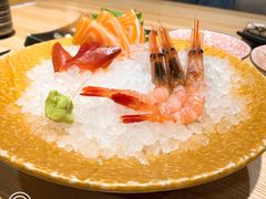 刺身三品-鲔吞·和牛寿喜烧(闵行区绿瘦酒店)