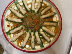 鲜虾酿秋葵-北平盛世·新京菜·北京烤鸭(劲松·双井店)