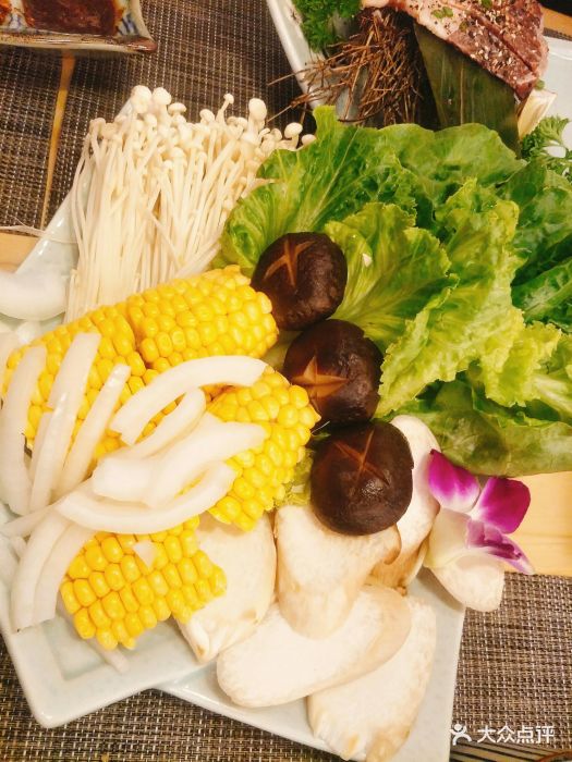 千富山日式料理什锦素拼盘图片