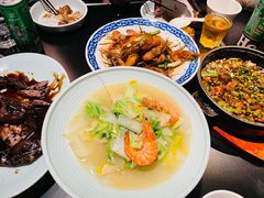 腐皮青菜-老头儿油爆虾·1987杭州烟火味(湖滨银泰in77D区店)