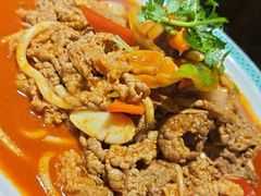 爆炒牛犊肉片-阿西娅食府(中关村店)