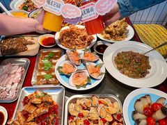 -喝丢一只鞋海鲜烧烤·海肠捞饭(市场店)