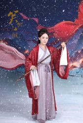 -后宫·古装汉服京剧儿童亲子全家福摄影
