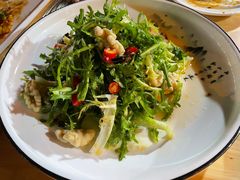鲜桃仁苦菊-老兰家传统烧烤炒菜泡馍(小南门店)