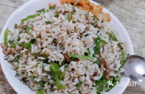 Green Pepper and Pork Stir-Fried Rice (Small Portion)